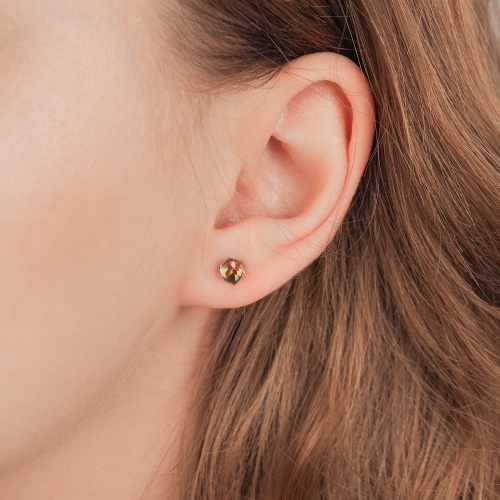 Пусеты Fiore Luna  Vitrail Medium, SWE2127/1 VM G фото 4